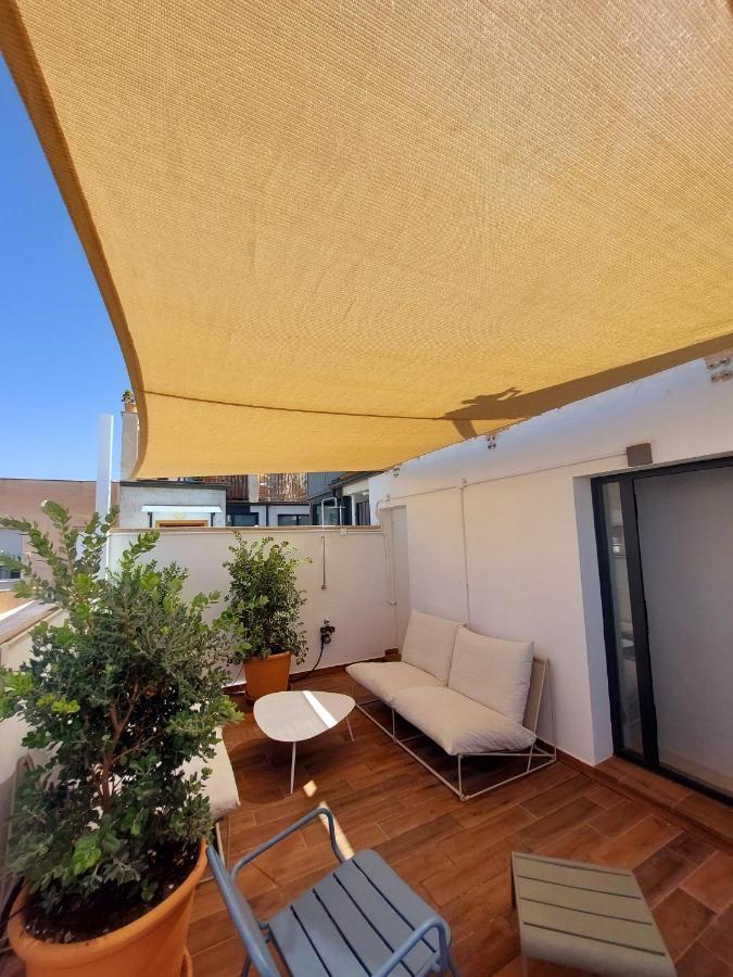 Apartamento con terraza centro Málaga Esterno foto